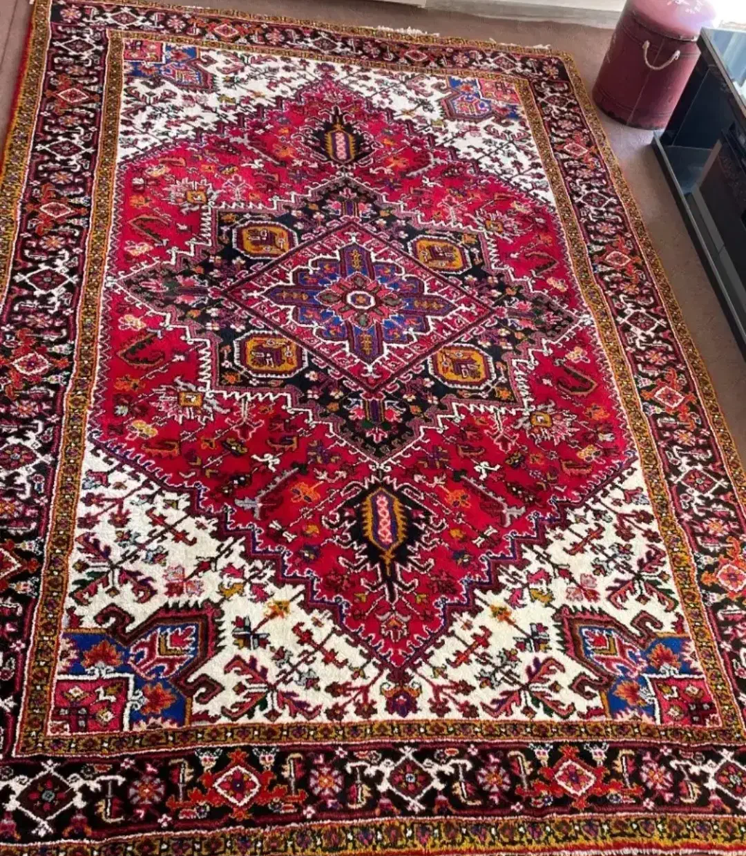 فرش شش متری|فرش|میانه, |دیوار