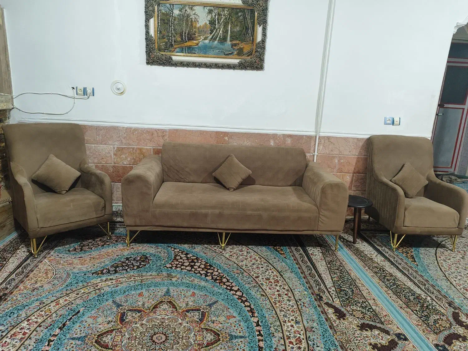 مبل شیک و خاص ۷ نفره|مبلمان خانگی و میز عسلی|زابل, |دیوار