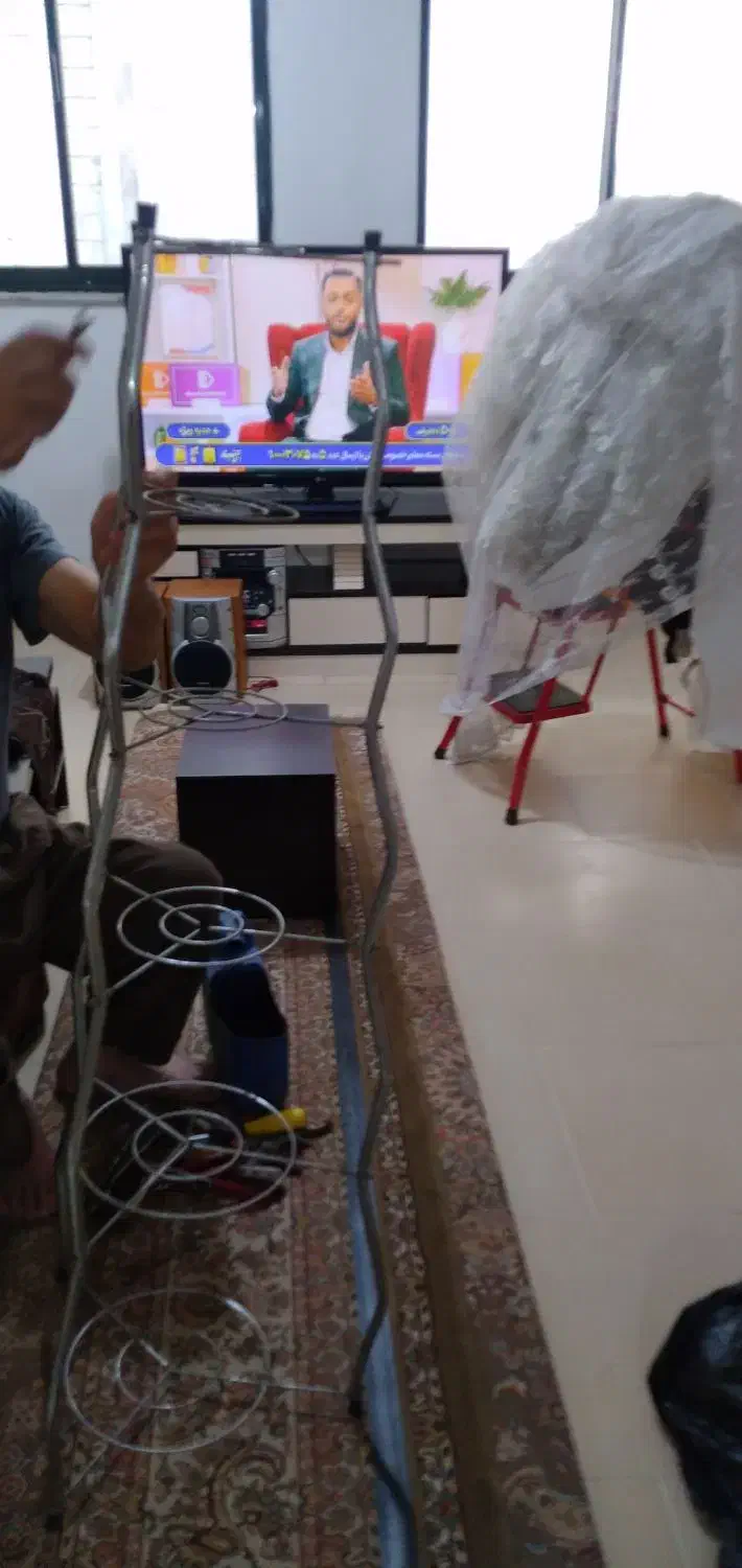 استند استیل قابلمه۶ طبقه.|آبچکان و نظمدهنده ظروف|رشت, یخسازی|دیوار