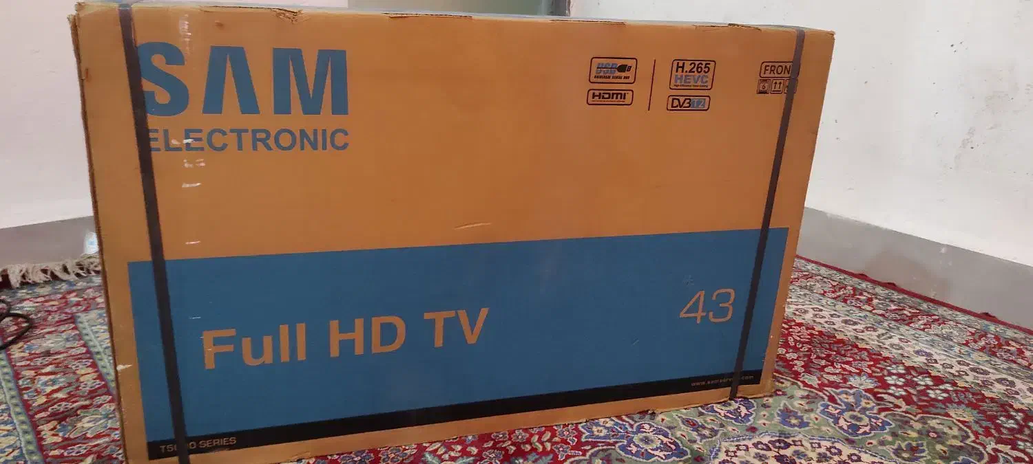 تلویزیون سام 43اینچ فول اچ دی تی وی|تلویزیون و پروژکتور|بندر دیر, |دیوار