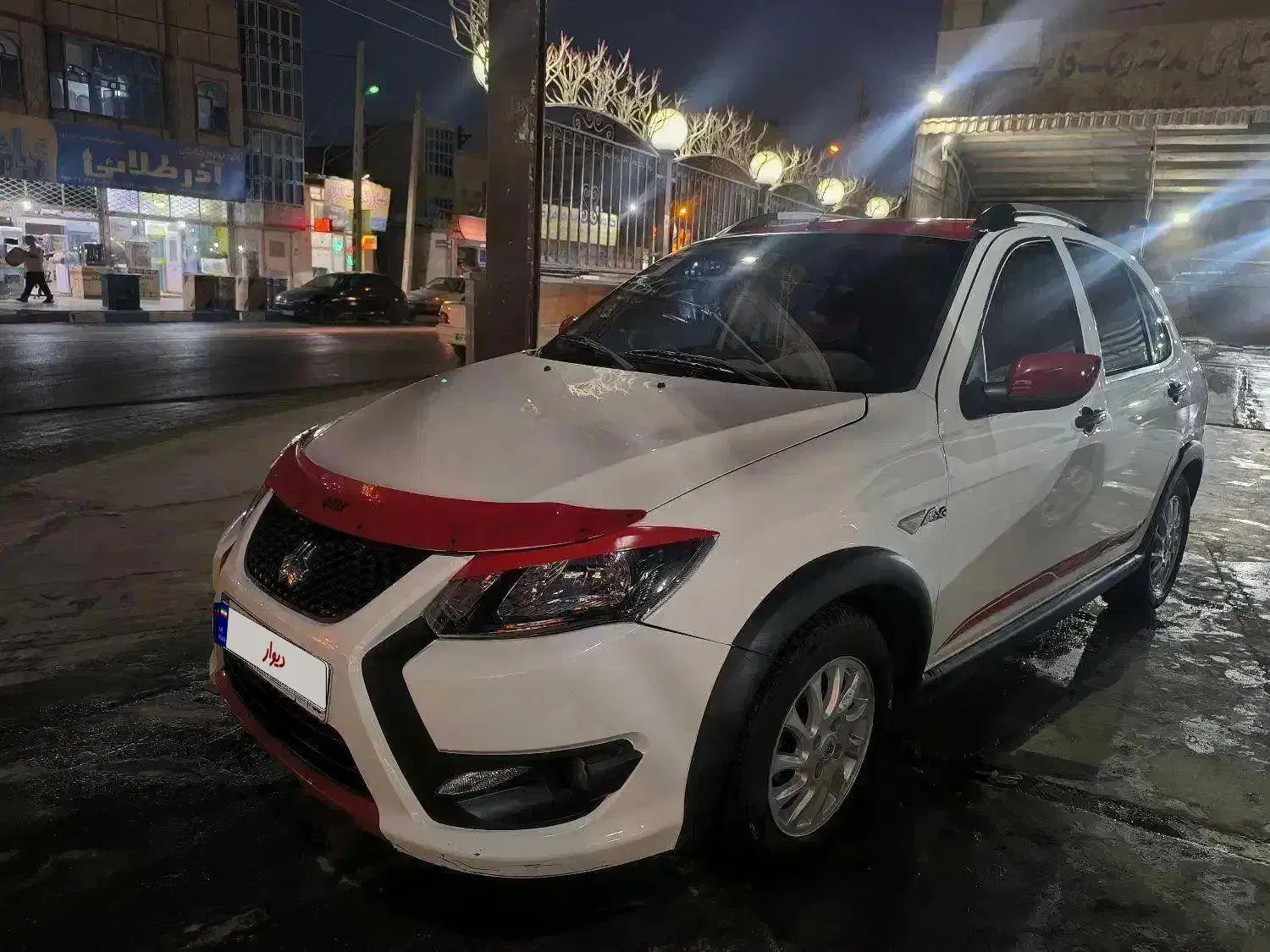 کوییک GXR تیپ L سفید قرمز معاوضه با پارس یا سورن|خودرو سواری و وانت|زابل, |دیوار