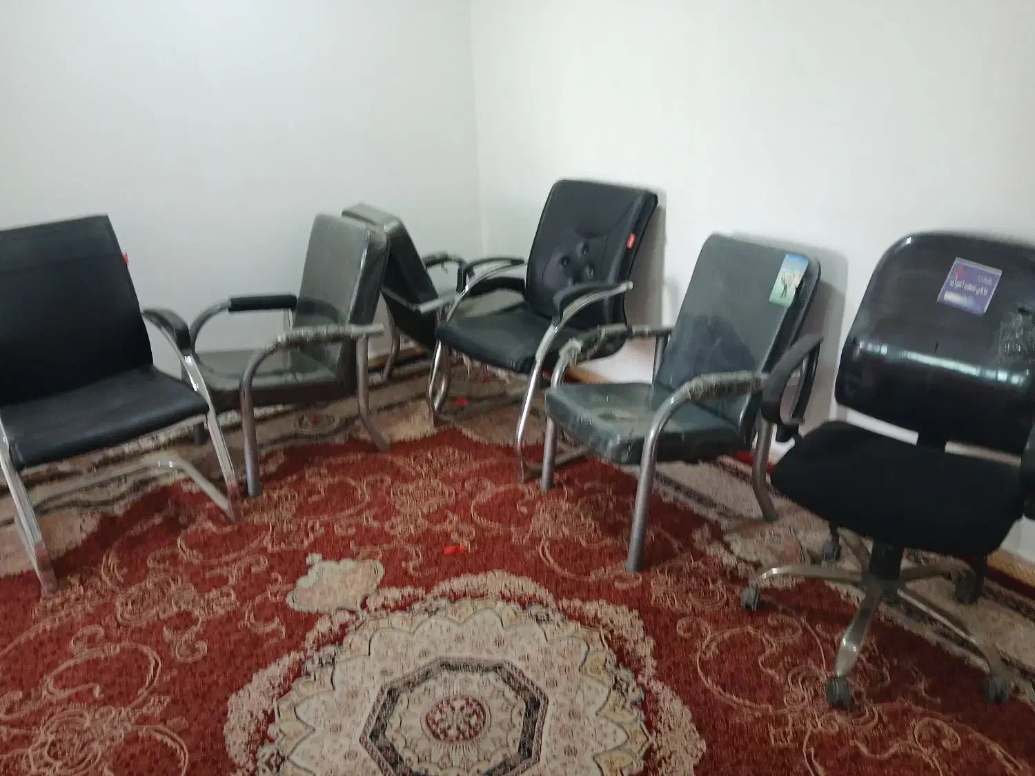 ۶عدد صندلی اداری|مبلمان اداری|باوی, |دیوار