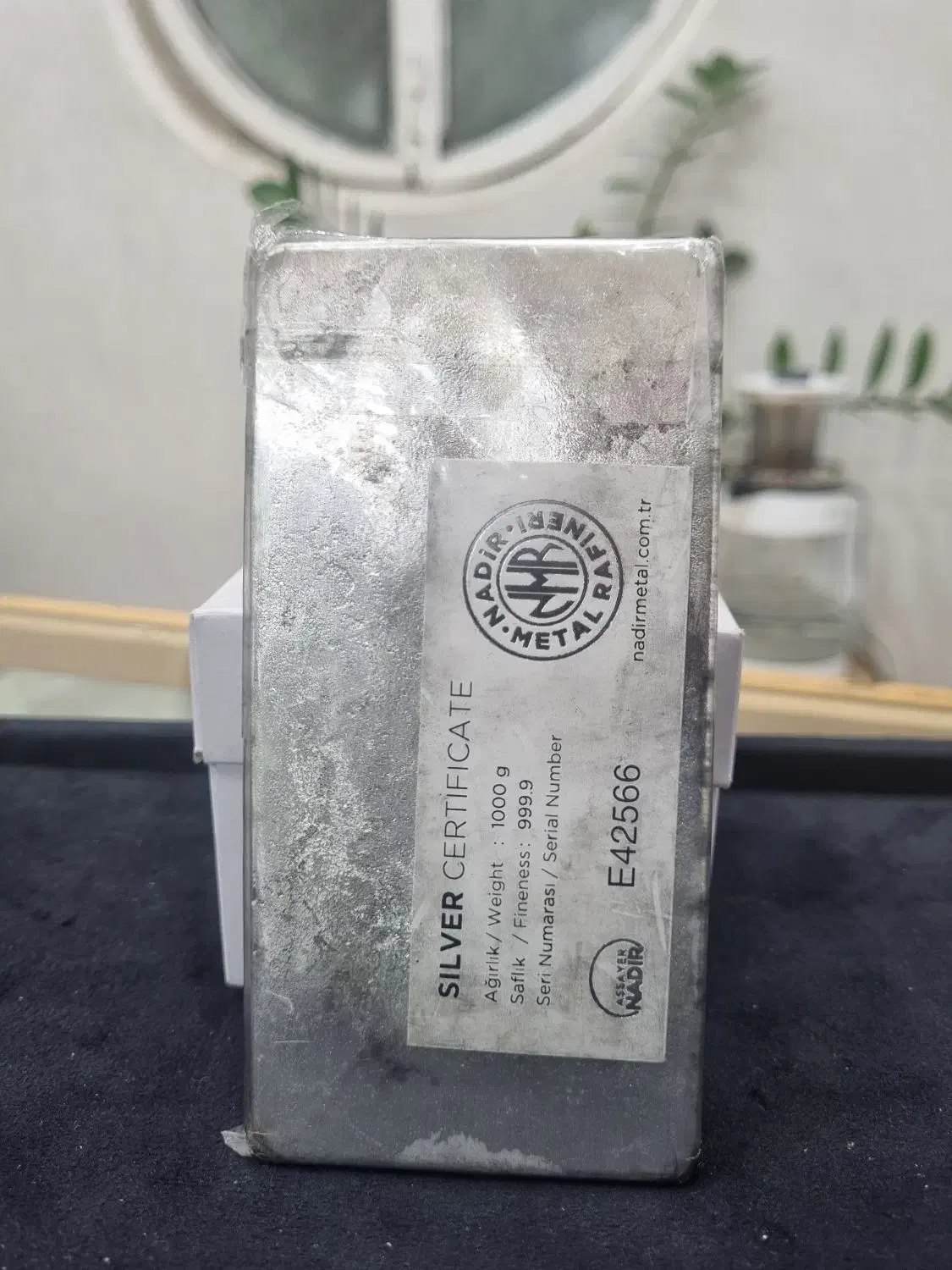 شمش نقره نادیر ترک 999.9 با فاکتور مغازه(خرید فروش|جواهرات|تهران, گیشا|دیوار