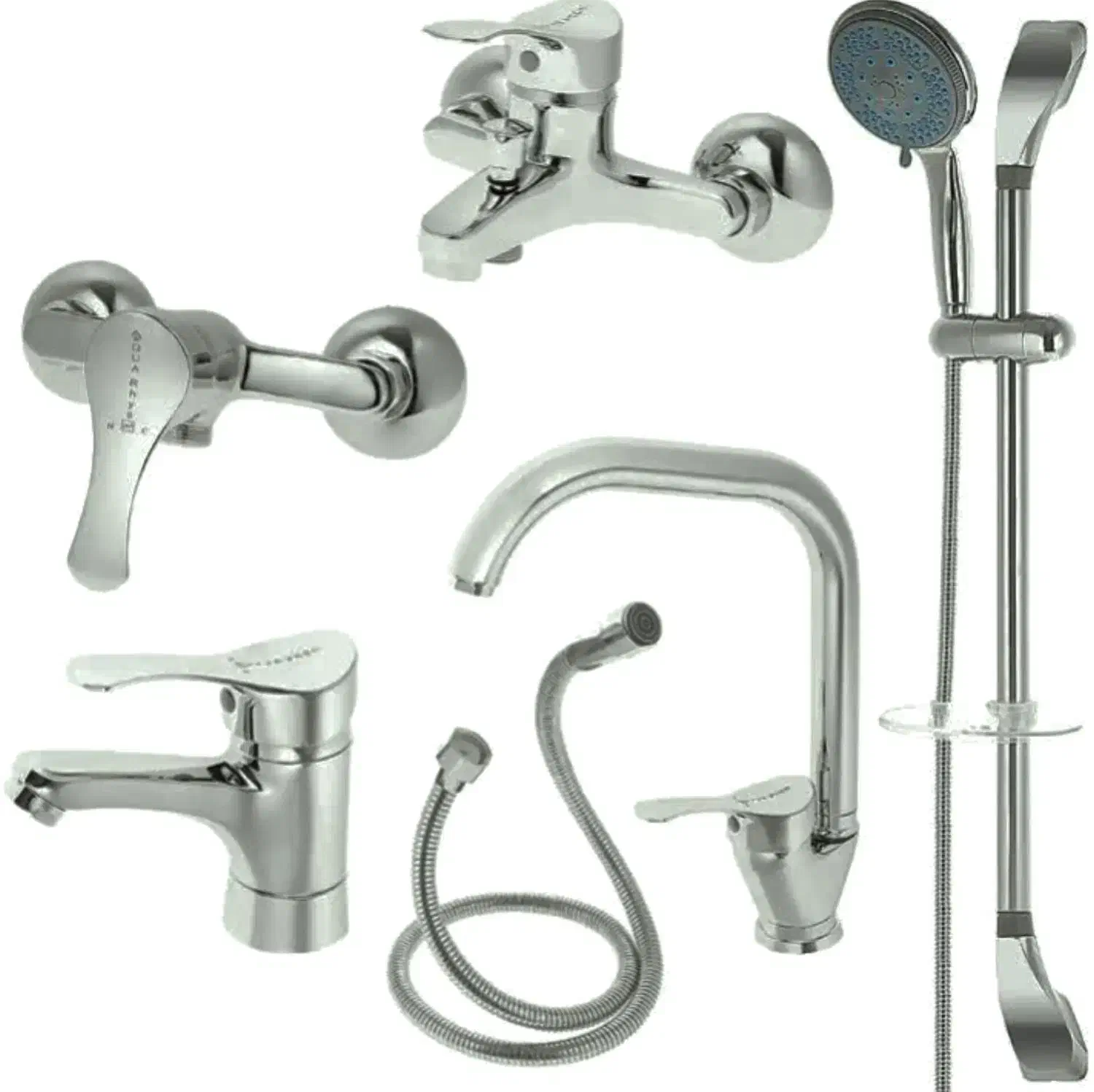 بسته کامل شیرآلات ۶عددی قیمت واقعی ۴.۳۵۰.۰۰۰|مصالح و تجهیزات ساختمان|قم, انسجام|دیوار