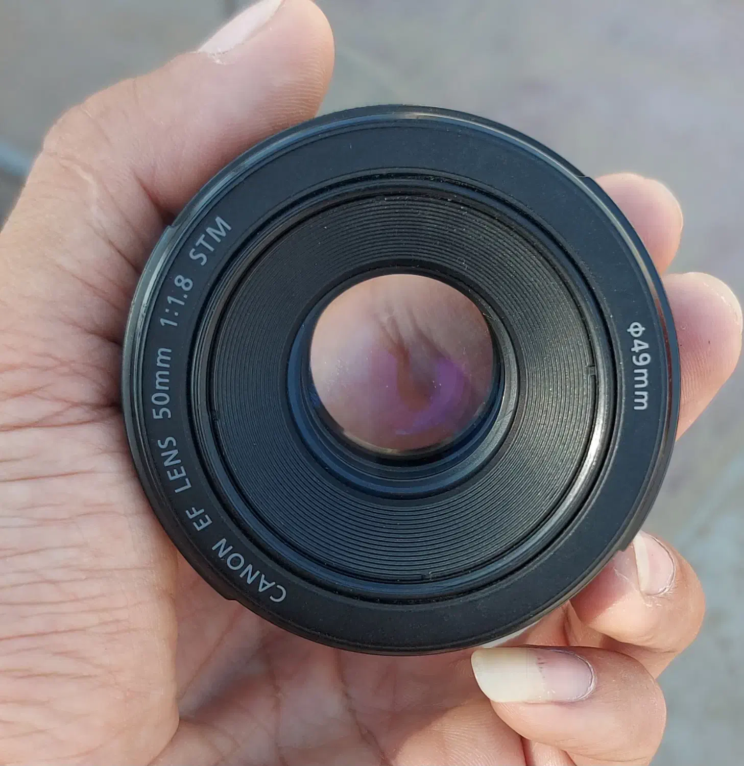 لنز 50mm فیکس کنون|دوربین عکاسی و فیلمبرداری|قشم, |دیوار