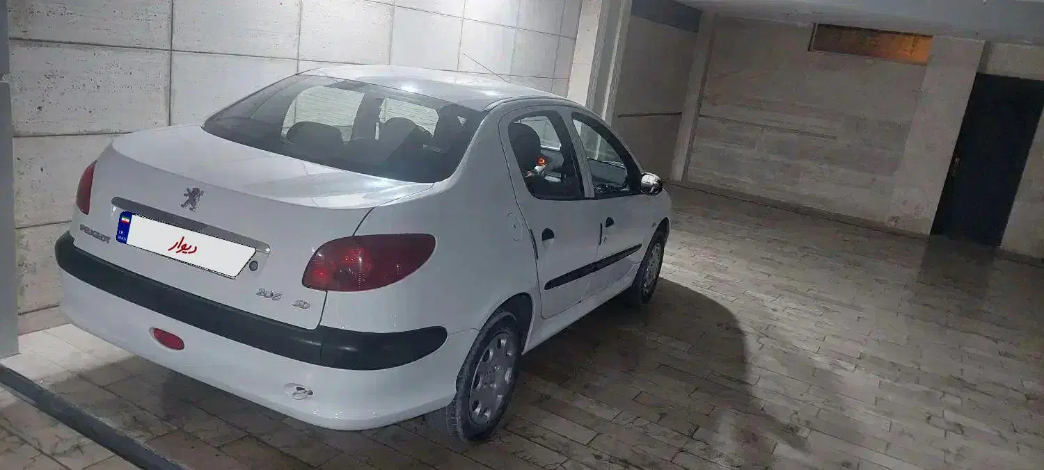 ۲۰۶ v8 sd مدل ۹۹ فابریک نقدی و شرایطی|خودرو سواری و وانت|شیراز, زرهی|دیوار