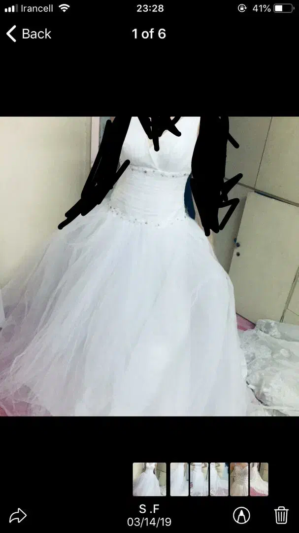 چهار عدد لباس عروس|لباس|قرچک, مهدیه|دیوار