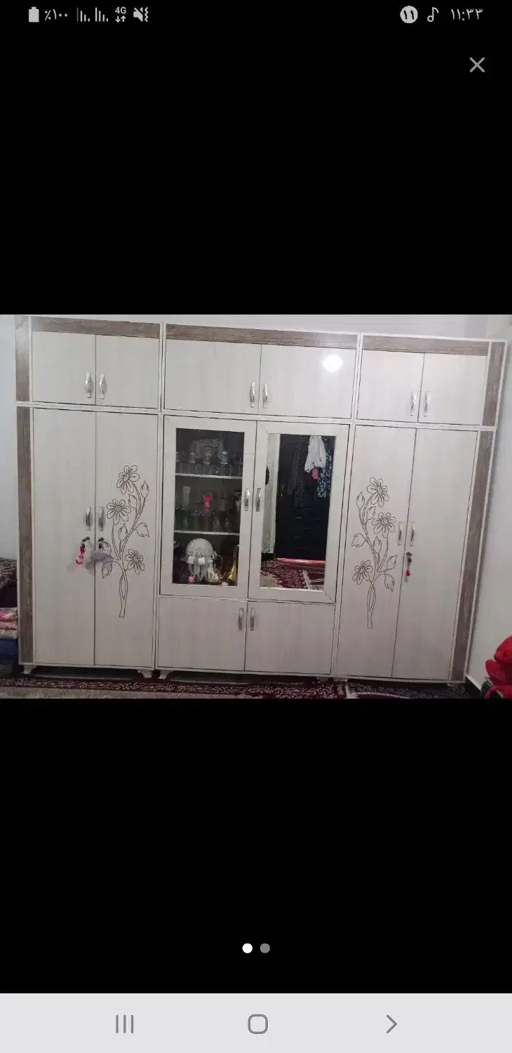 کمددیواری متحرک|جاکفشی، کمد، دراور|اهواز, کارون|دیوار