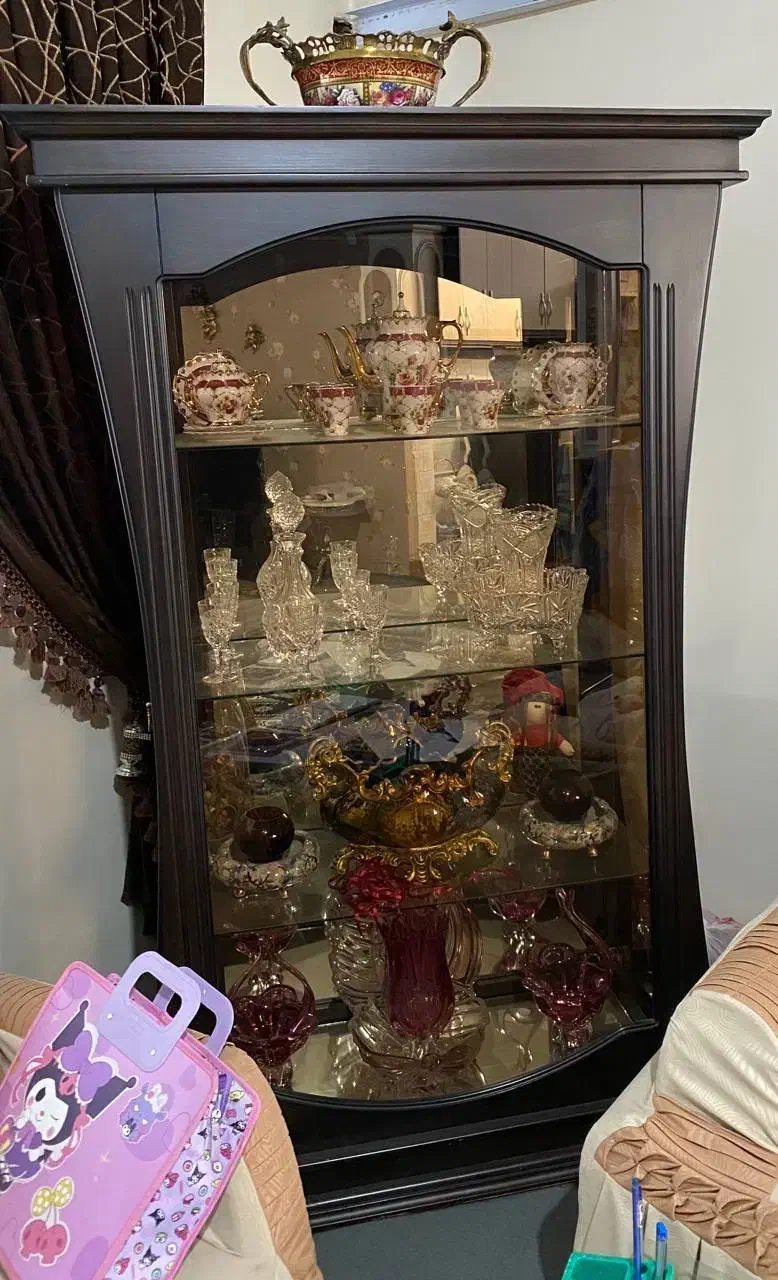 بوفه چوبی|بوفه، ویترین، کنسول|خوی, |دیوار