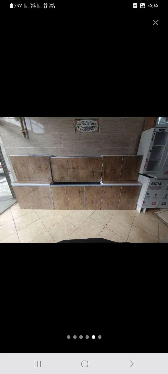 کارگاه کابینت|آب‌چکان و نظم‌دهنده ظروف|نسیم‌شهر, |دیوار