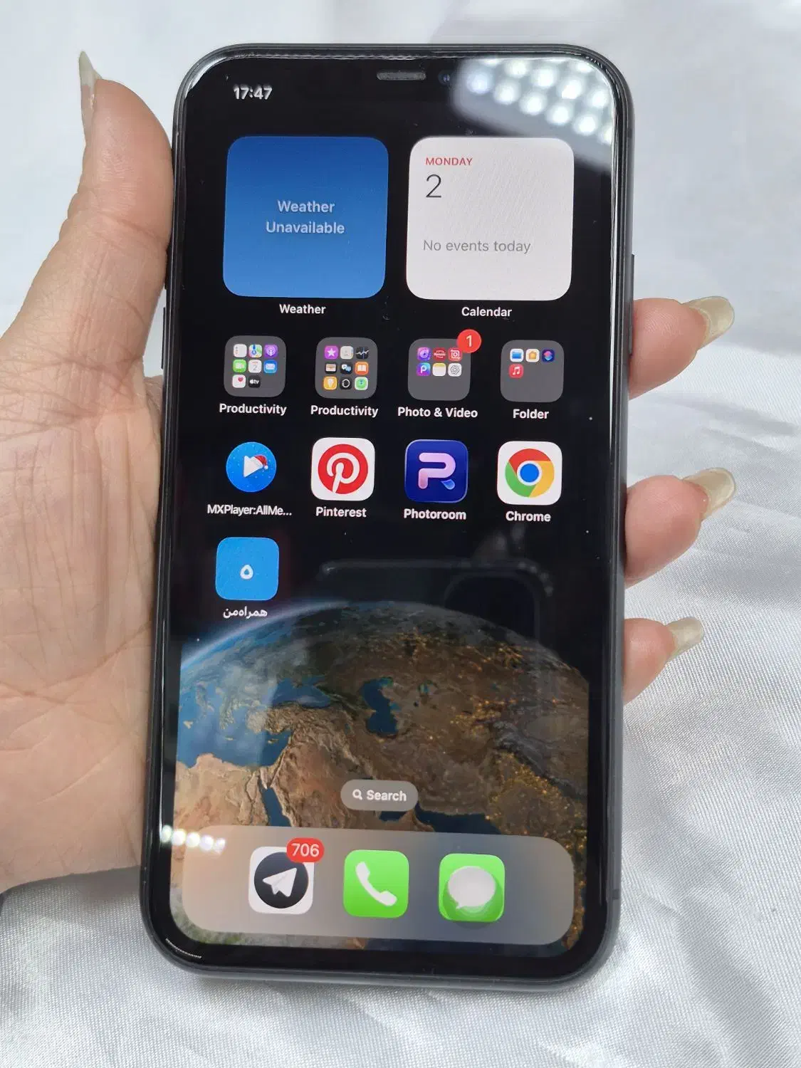 ایفون ۱۱ نرمال ۱۲۸|موبایل|بهارستان, |دیوار