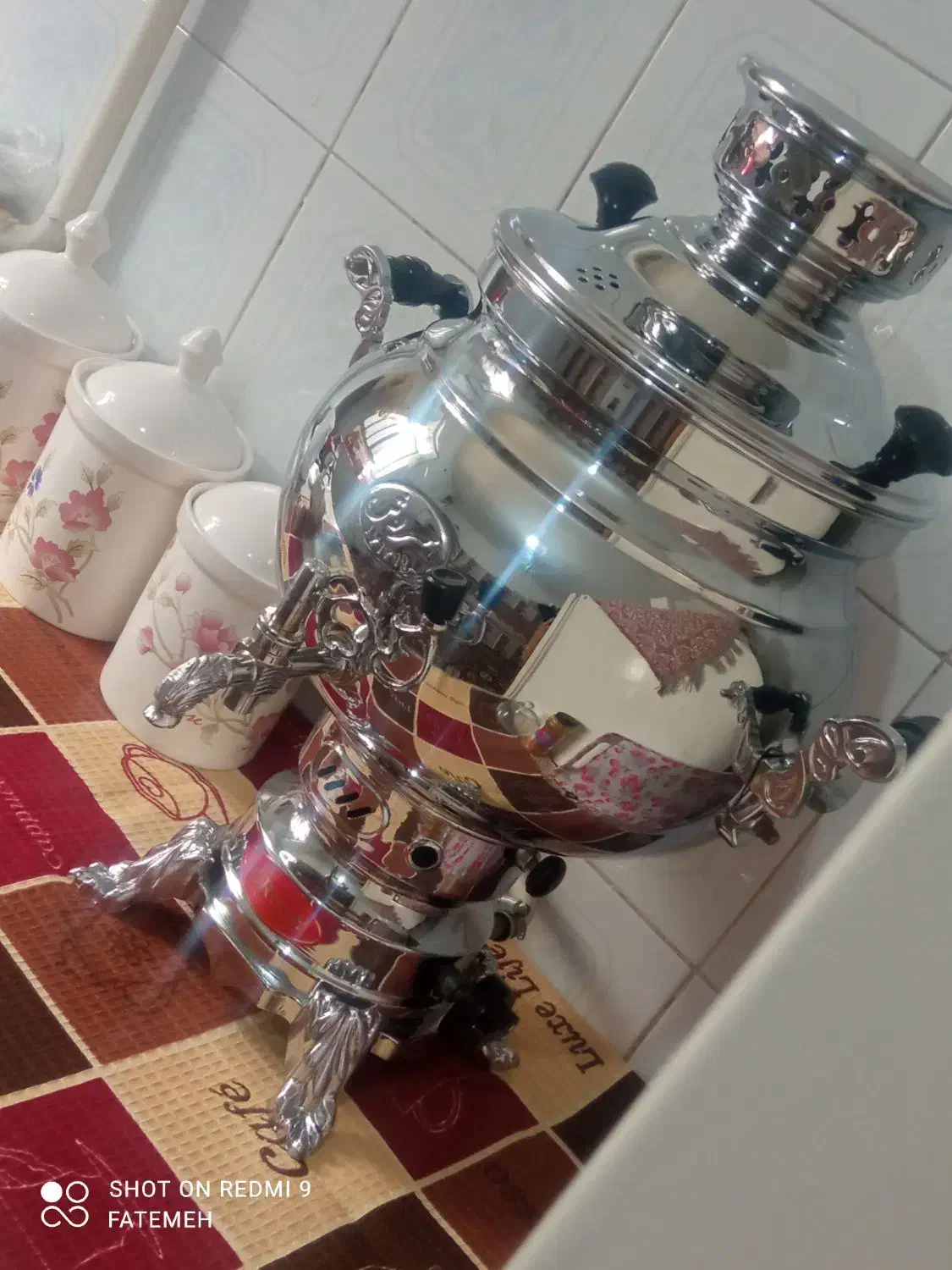 سماور گازی 6 لیتری|سماور، چایساز، قهوهساز|زاهدان, |دیوار