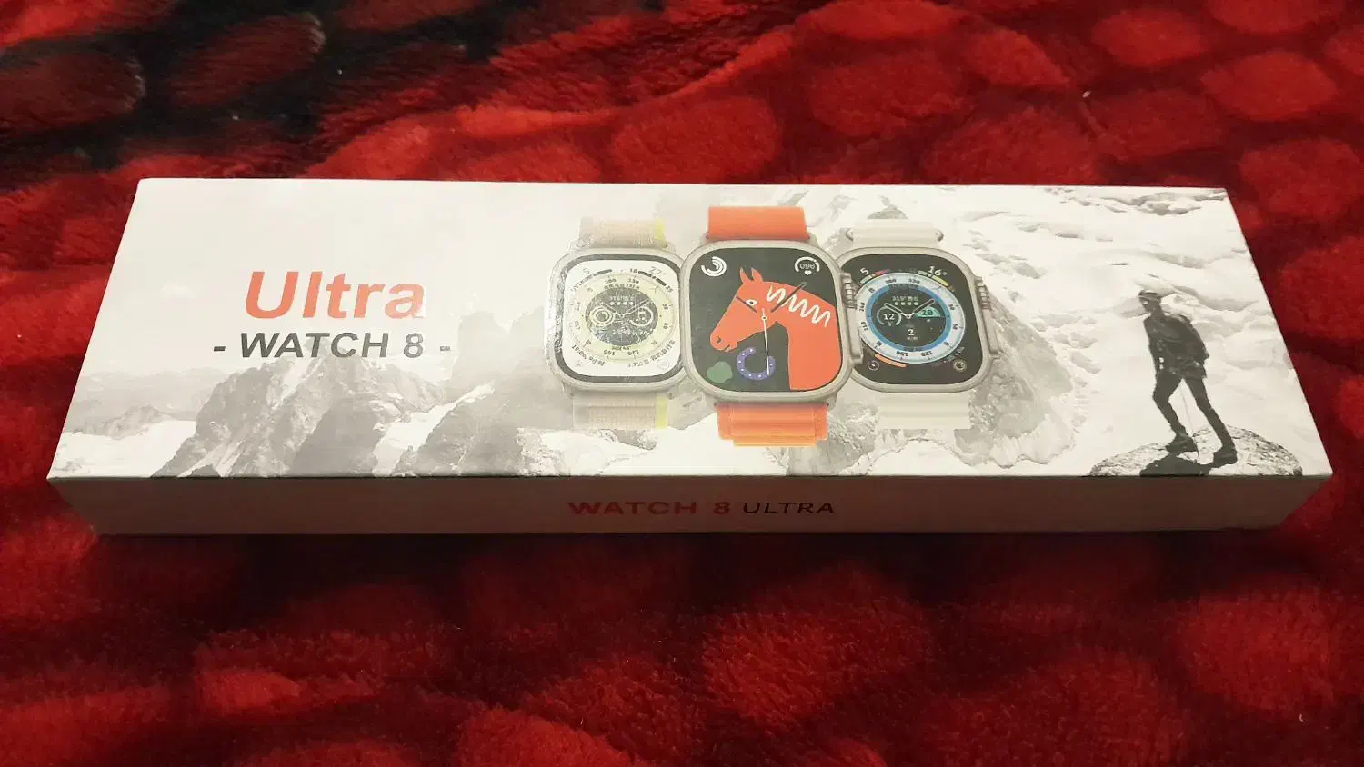 ساعت مچی هوشمند مشکی اولترا واچ۸  ultra watch8|ساعت|ارسنجان, |دیوار
