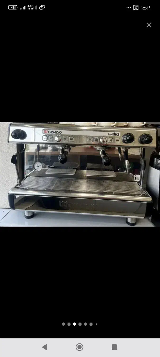 اسپرسوساز جیمبالی(کاسادیو)|ماشین‌آلات صنعتی|مشهد, ابوذر|دیوار