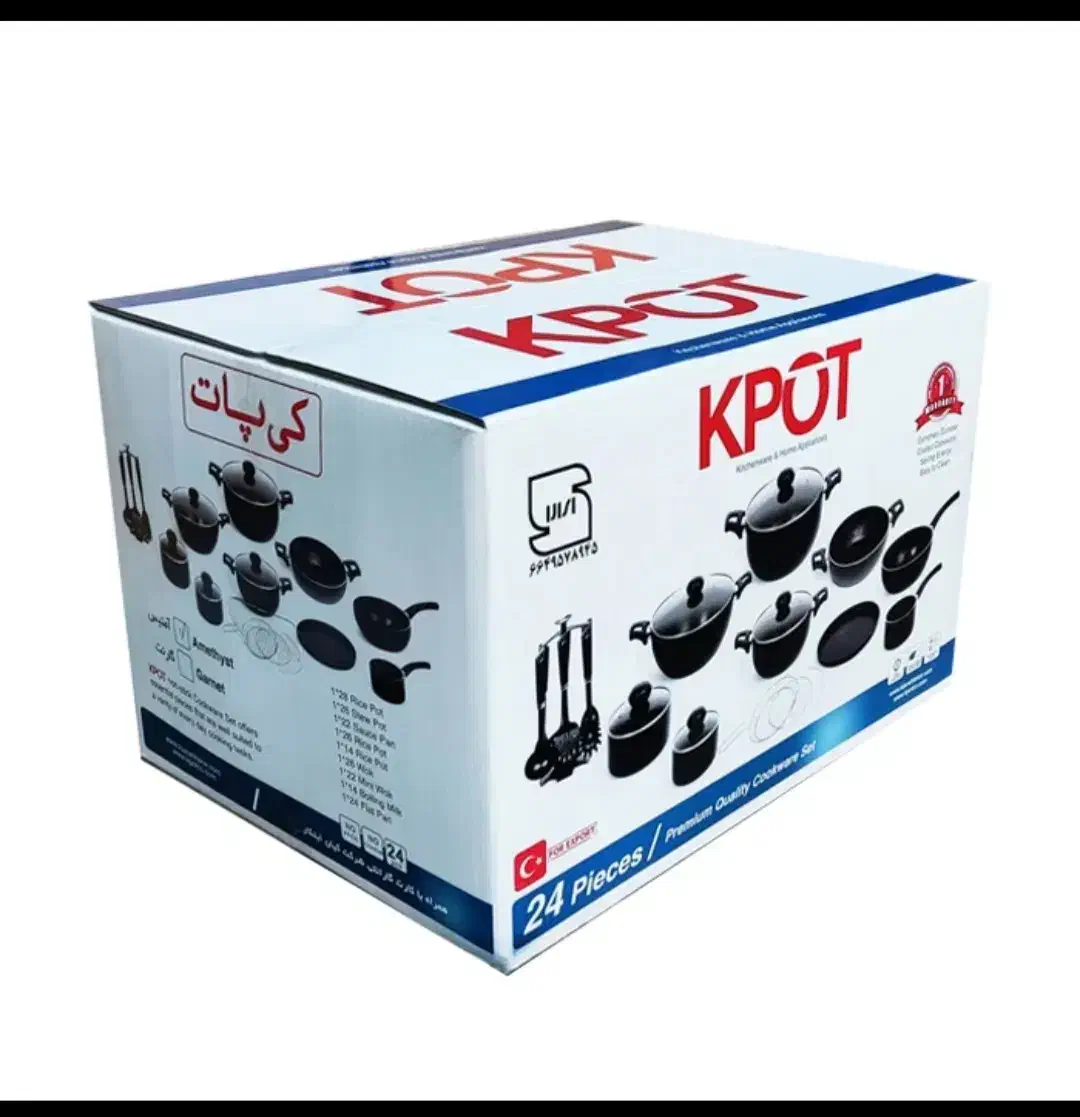 سرویس قابلمه ۲۴ پارچه K pot|ظروف پخت‌وپز|تهران, پرستار|دیوار