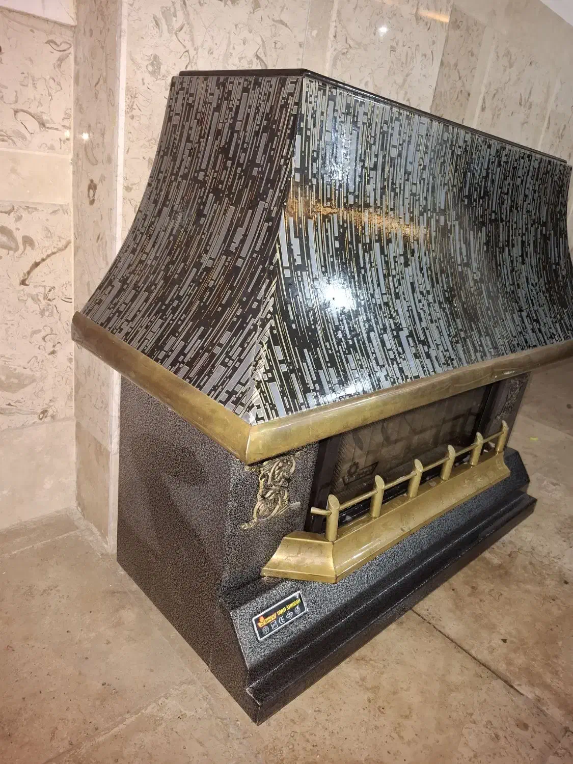 بخاری در حد نو|بخاری، هیتر، شومینه|قم, انسجام|دیوار