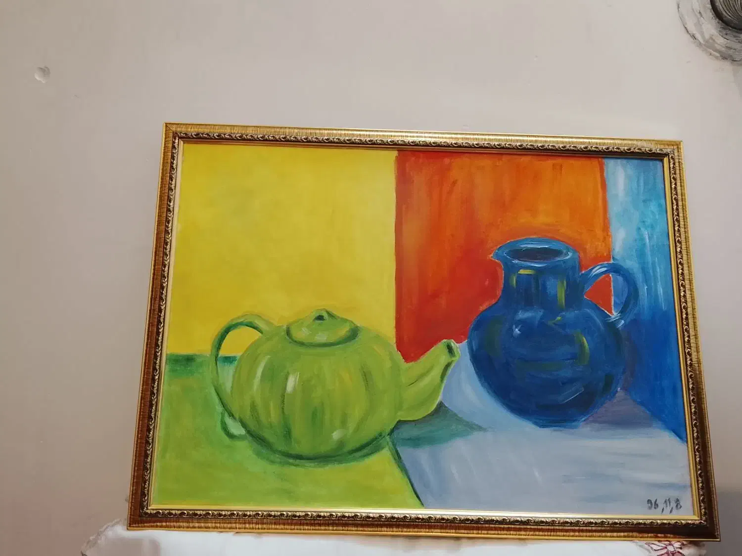 تابلو رنگ روغن|تابلو، نقاشی، عکس|تربت جام, فاز ۲ فرهنگیان|دیوار