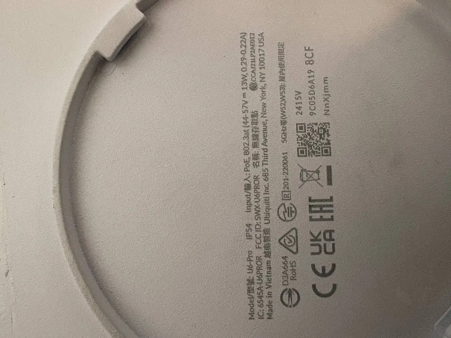 اکسس پوینت بی سیم یوبیکیوتی مدل UniFi U6 Pro|مودم و تجهیزات شبکه|تهران, پونک|دیوار