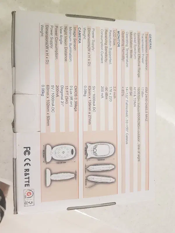 بیبی مانیتور (دوربین بچه)|اسباب و اثاث بچه|شیراز, فرهنگ شهر|دیوار