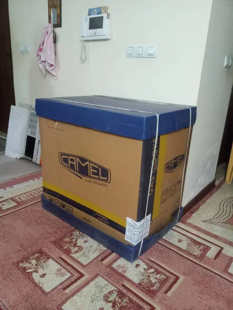 گاز پنج شعله طرح فر صفحه لعابی سفید|اجاق گاز و لوازم برقی پختوپز|شیراز, شهرک بهار|دیوار