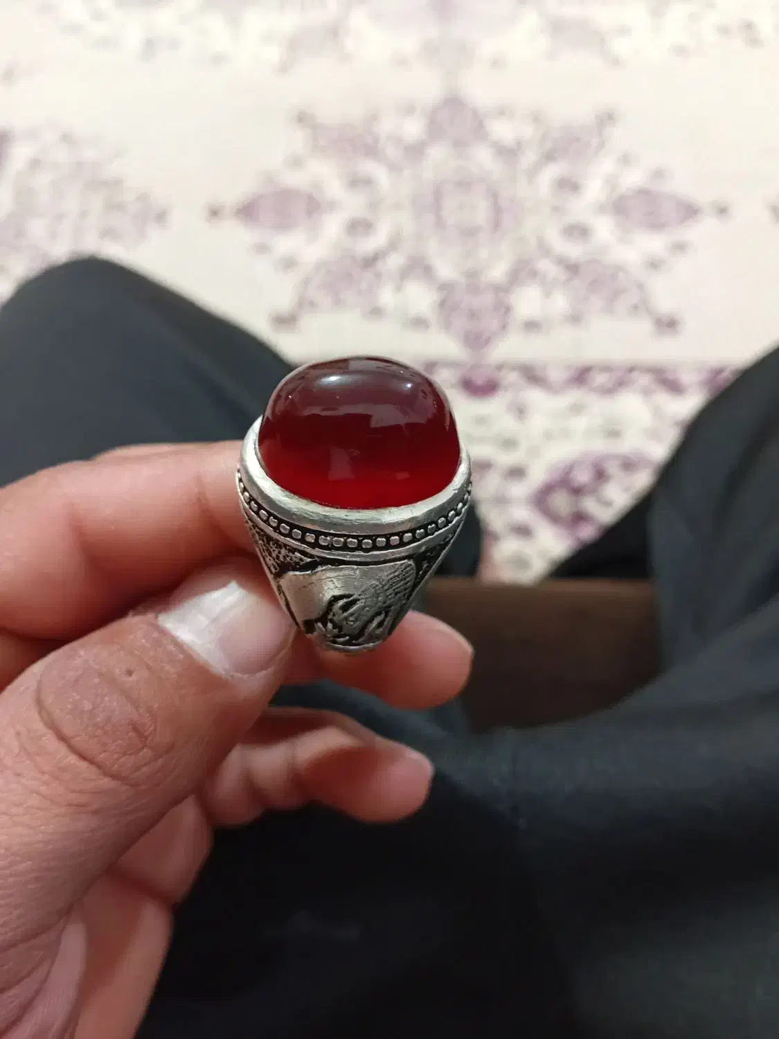 انگشتر نقره|جواهرات|تربت‌حیدریه, منظر|دیوار