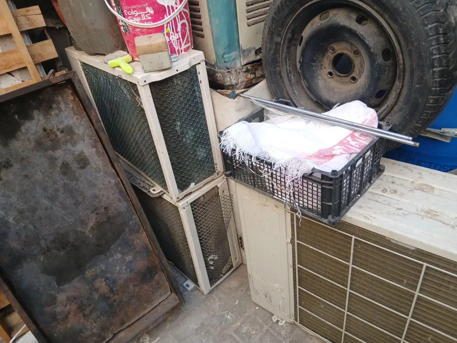 فروش تعدادی کولر دست دوم|کولر گازی و فنکوئل|مشهد, توس (بلوار توس)|دیوار