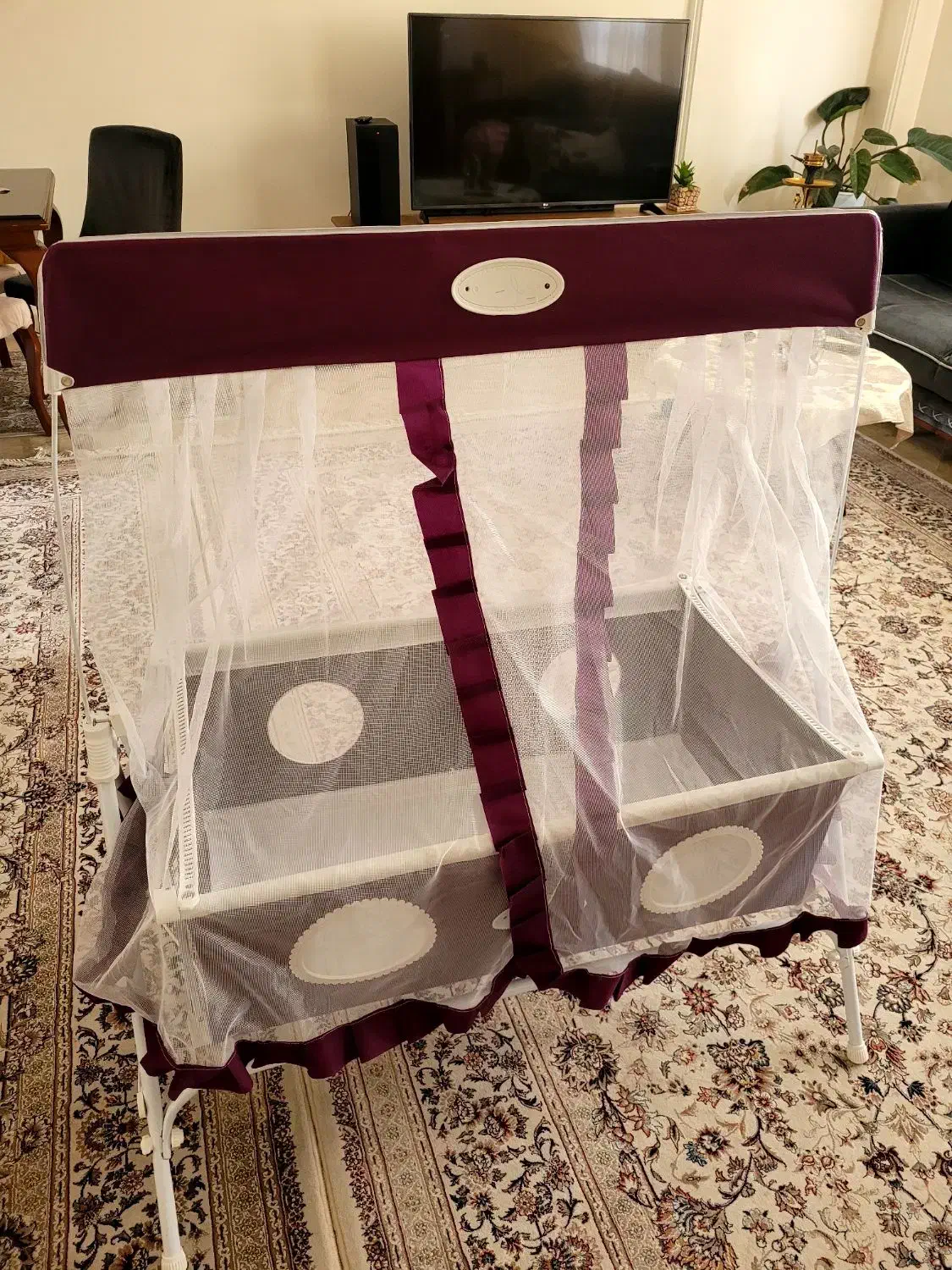 تخت گهواره ای کنار مادر|اسباب و اثاث بچه|پردیس, فاز ۱|دیوار