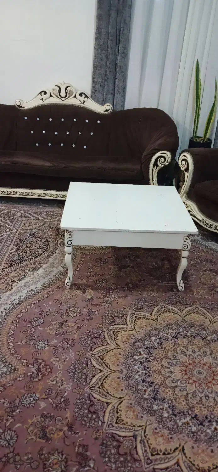 مبلمان راحتی ۷نفره کاملا سالم|مبلمان خانگی و میز عسلی|گرگان, |دیوار