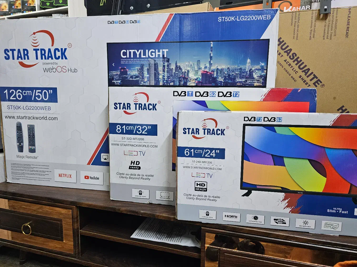 تلویزیون ال ای دی استارست و استارتراک 43 50 55 65|تلویزیون و پروژکتور|شیراز, ملاصدرا|دیوار