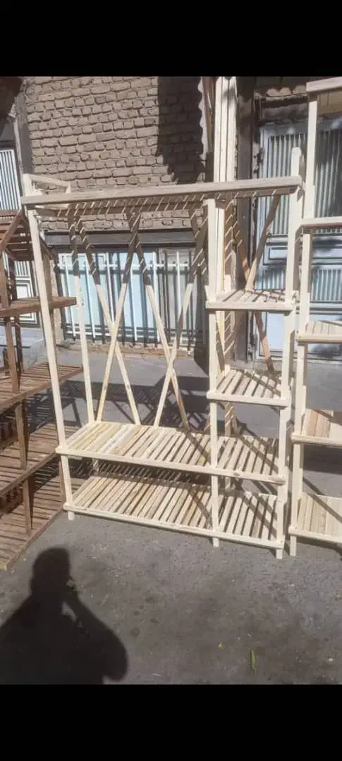 رگال لباس چوبی خیلی محکم کد۰۰۴۰|جاکفشی، کمد، دراور|تبریز, |دیوار