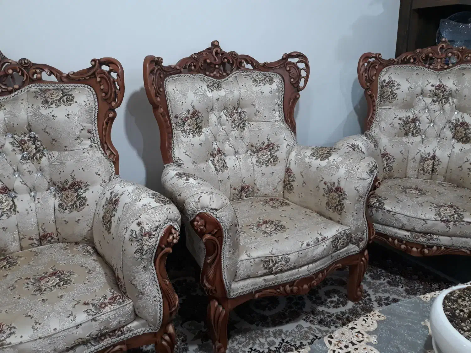 مبل ۹ نفره|مبلمان خانگی و میز عسلی|تویسرکان, |دیوار