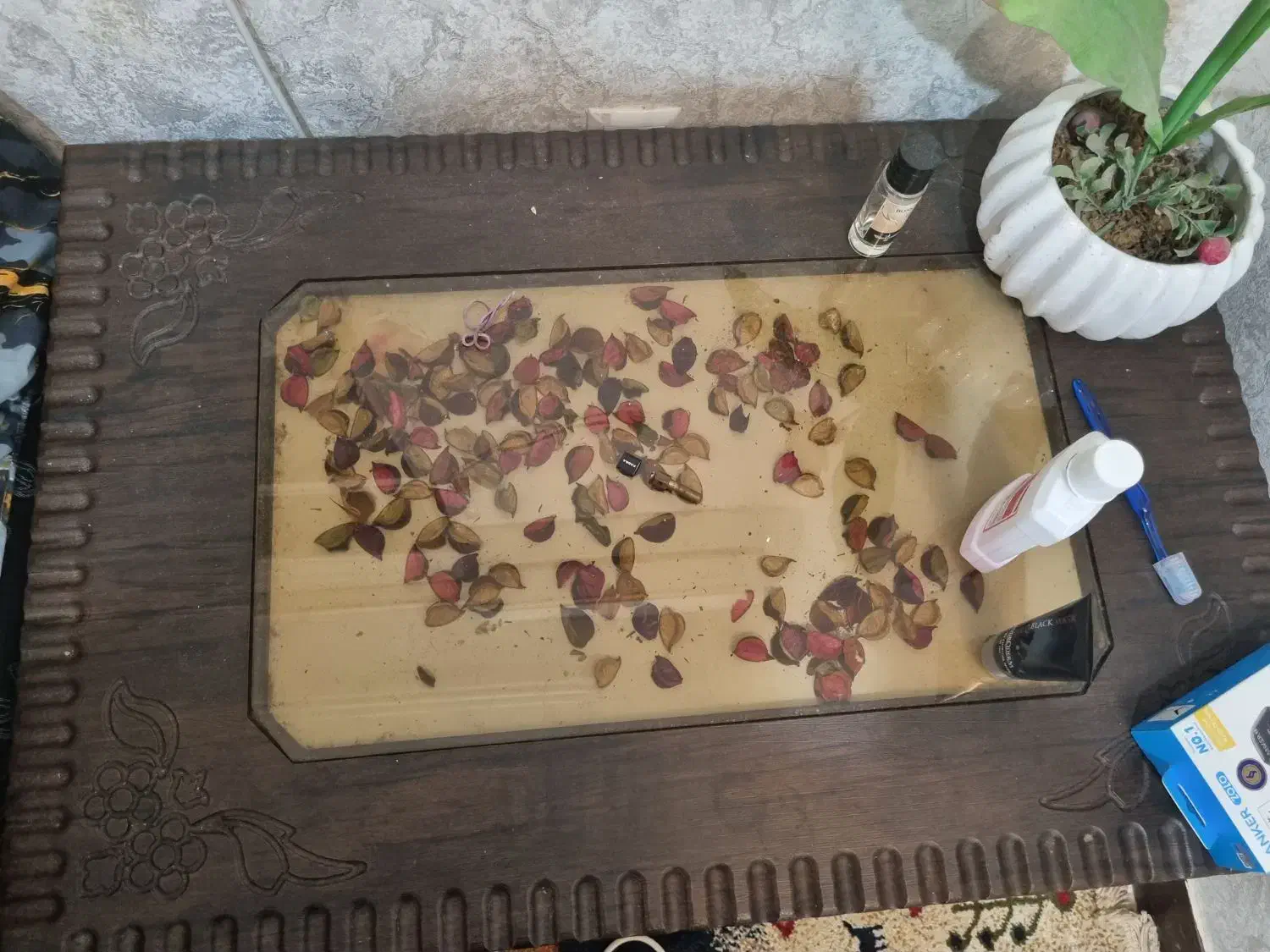 میز جلو مبلی و عسلی|مبلمان خانگی و میز عسلی|اهواز, گلستان|دیوار