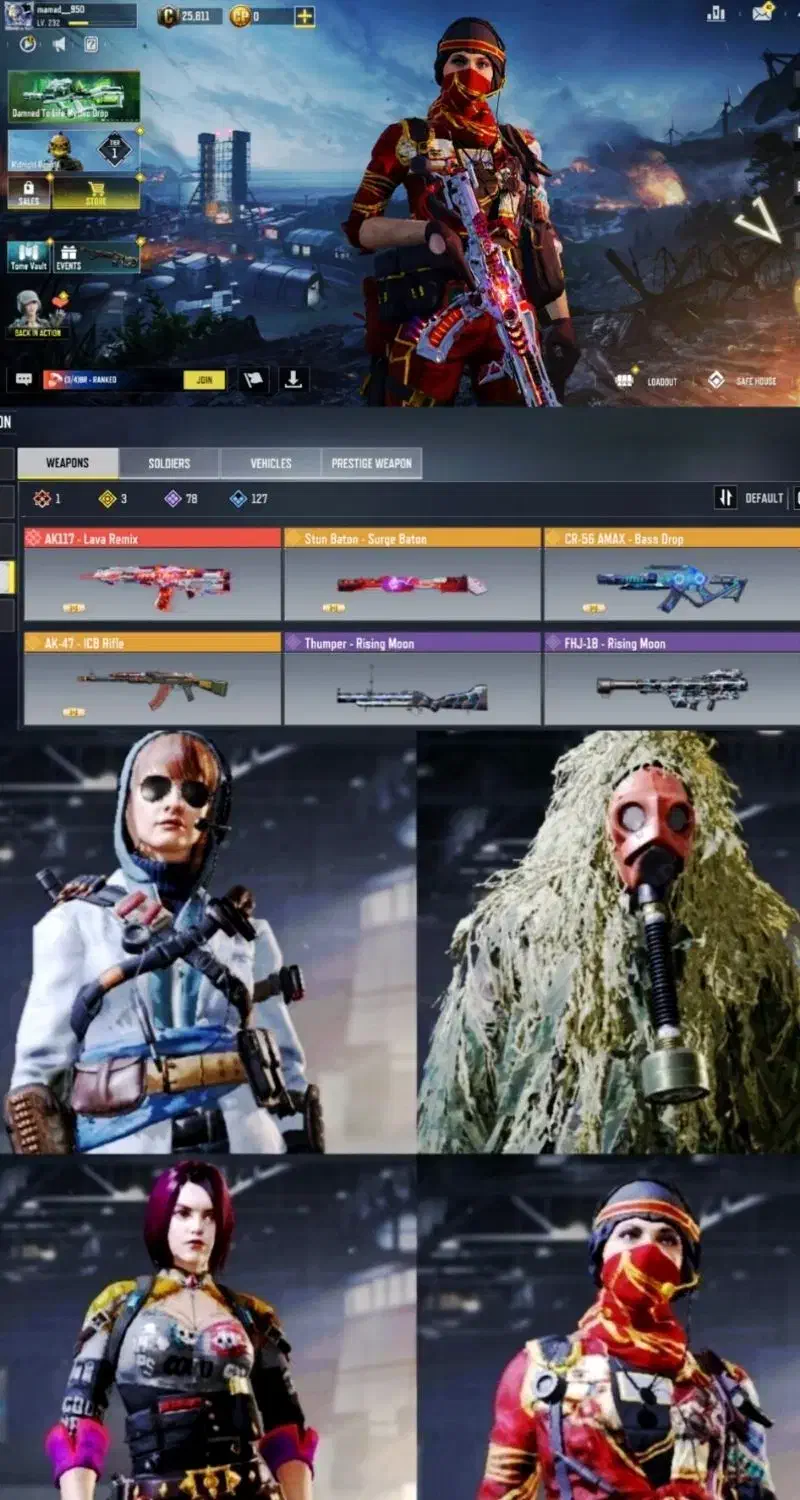 3 تا اکانت کالاف دیوتی موبایل هر دو چنچ خور تک هند|کنسول، بازی ویدئویی و آنلاین|سنندج, |دیوار