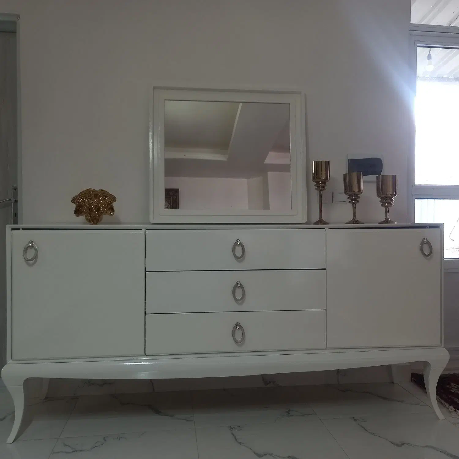 آینه کنسول|بوفه، ویترین، کنسول|نظر کهریزی, |دیوار