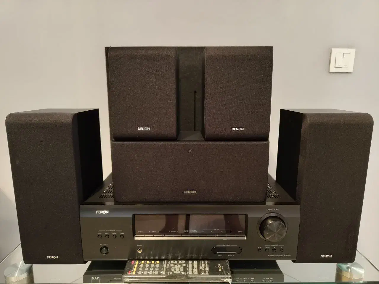 آمپلیفایر و بلندگو سینمای خانگی دنون  DENON DHT390|سیستم صوتی خانگی|تهران, شهرک نفت|دیوار