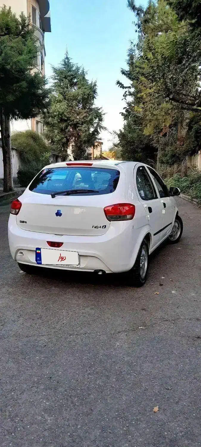 تیبا ۲ بی رنگ بی ضربه بدون ترک استثنائی|خودرو سواری و وانت|رشت, منظریه|دیوار