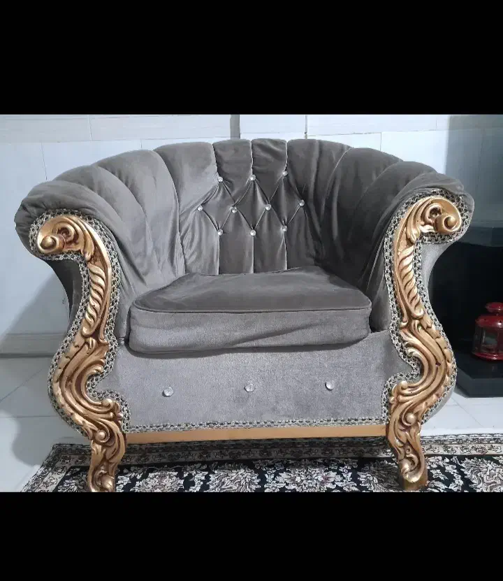 مبل راحتی ۷نفره ۲میلیون|مبلمان خانگی و میز عسلی|گلستان (تهران), |دیوار