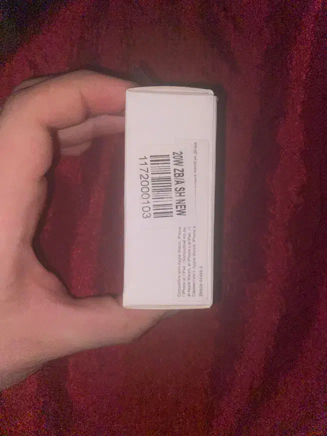 (فوری فوری ). آدابتور ۲۰ وات اصلی آیفن|لوازم جانبی موبایل و تبلت|کرمان, |دیوار