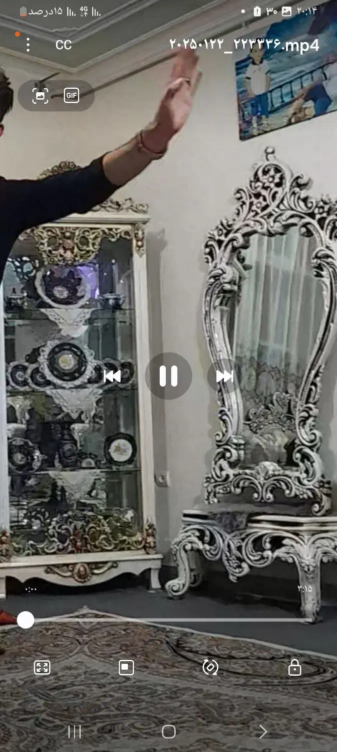 بوفه سفید|بوفه، ویترین، کنسول|تبریز, |دیوار