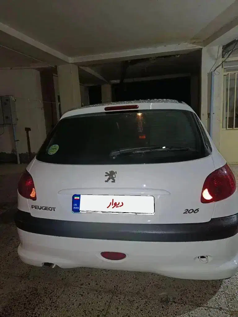 206تیپ 5|خودرو سواری و وانت|بندر ترکمن, |دیوار