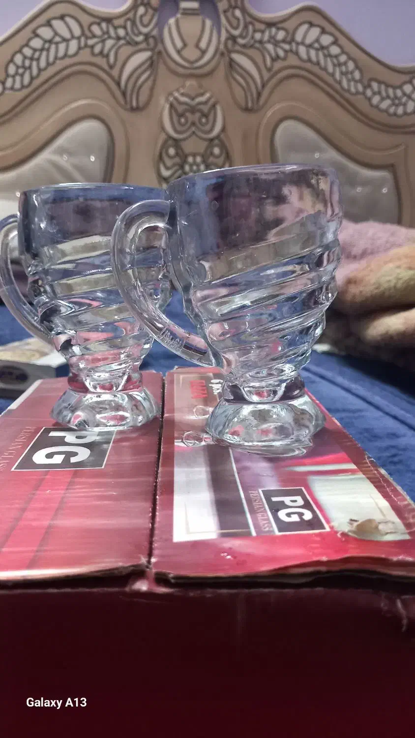 ۴دست استکان چای خوری دسته دار۳۵۰|ظروف سرو و پذیرایی|مشهد, انصار|دیوار