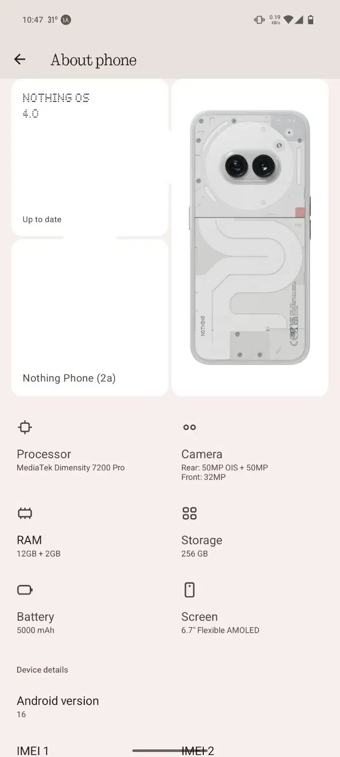 گوشی ناتینگ 2آ    nothing 2a|موبایل|آشخانه, |دیوار