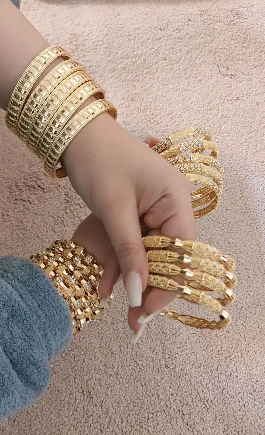 النگو اماراتی کپی طلا|بدلیجات|قم, باغ شریفی|دیوار