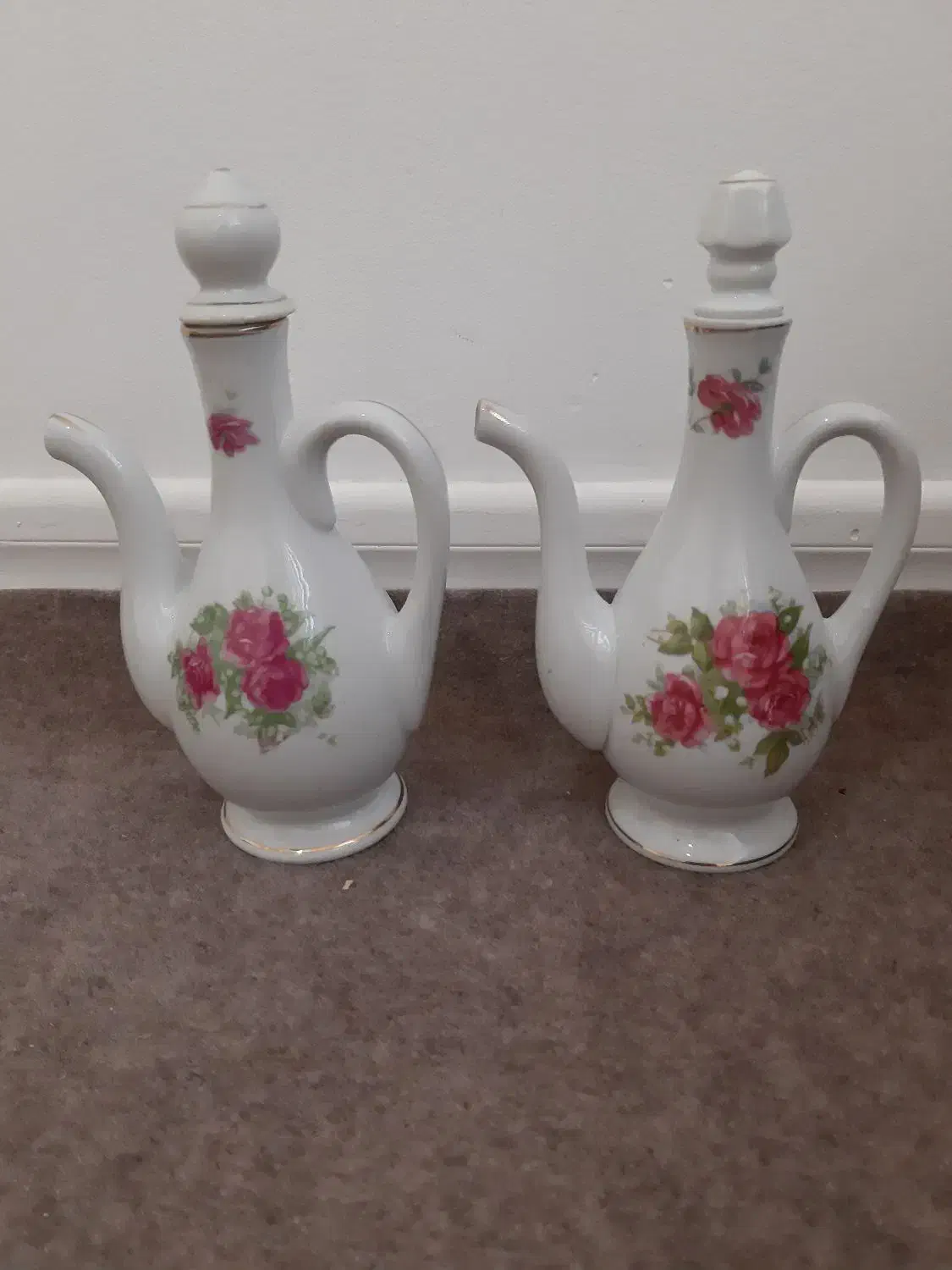 چهار عدد گلابدان قدیمی سالم|کلکسیون اشیاء عتیقه|تهران, شهرک امام خمینی|دیوار