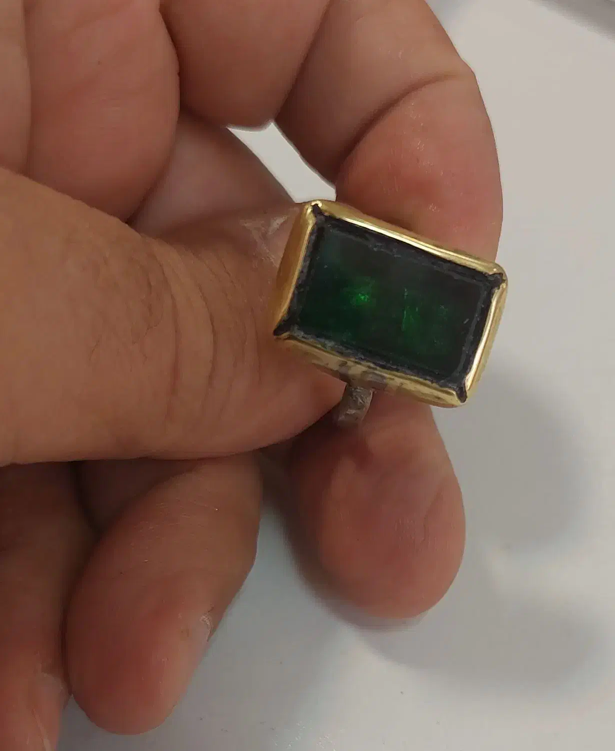 انگشتر قدیمی کهنه|جواهرات|کرج, باغستان|دیوار