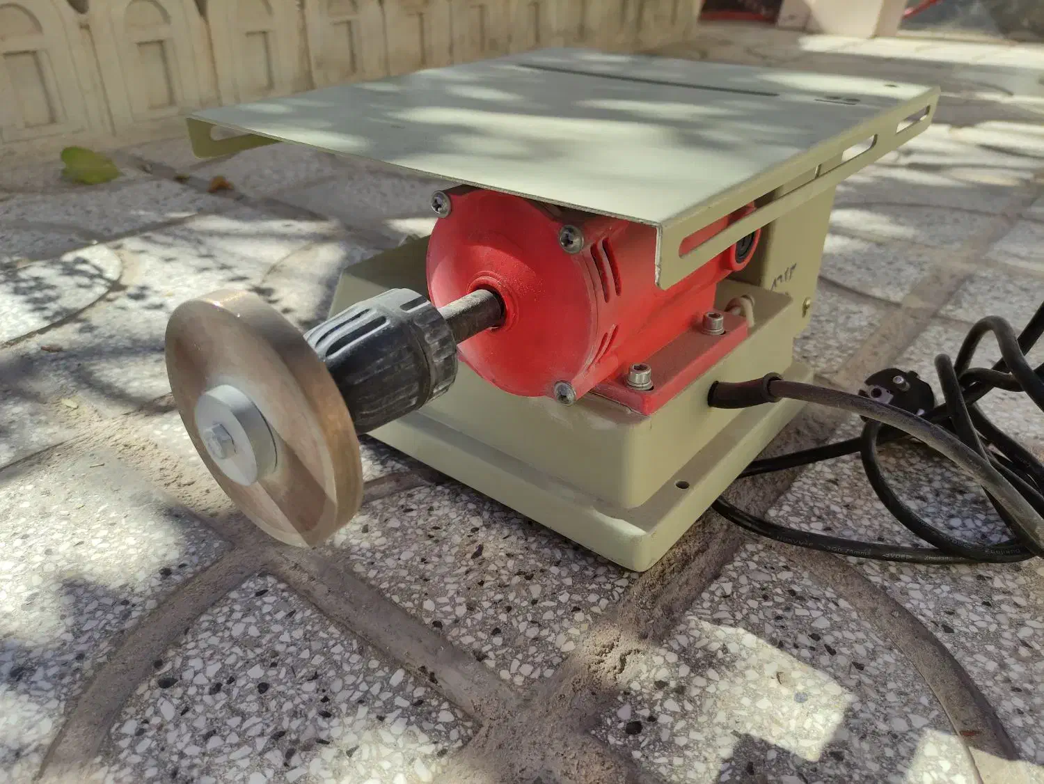 دستگاه گوهر تراشی محک همراه با وسایل|ابزارآلات|تربت‌حیدریه, بوستان باغ ملی|دیوار