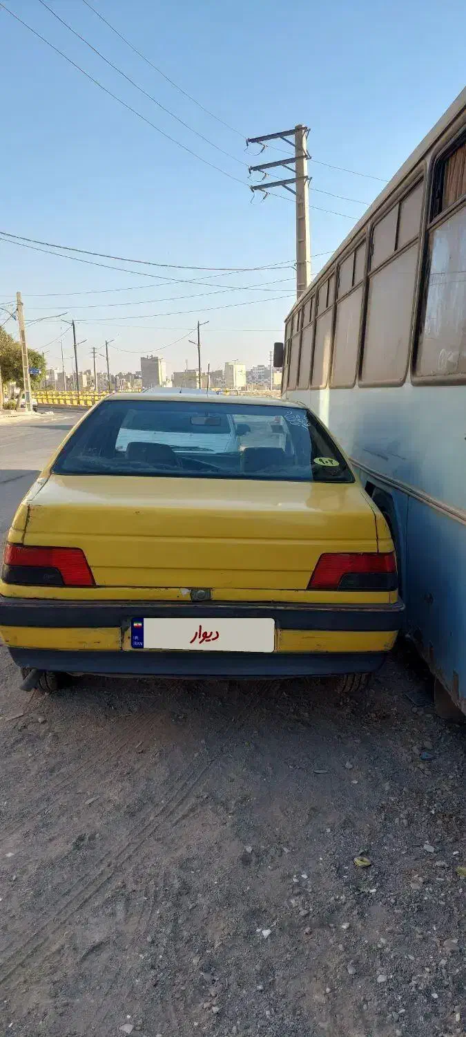 تاکسی ۴۰۵ مدل ۸۶|خودرو سواری و وانت|اسلامشهر, شهرک طالقانی|دیوار