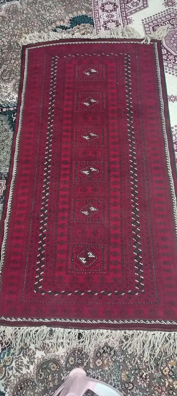 فرش دستباف قدیمی|فرش|نیشابور, ده حلاج|دیوار