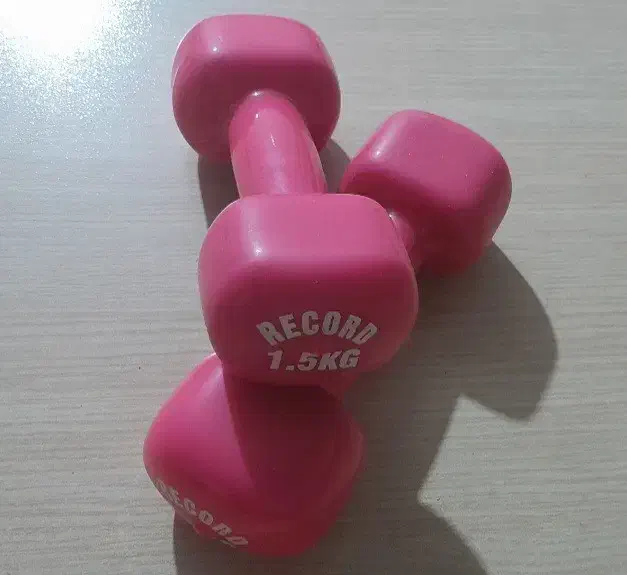 دمبل یک و نیم کیلویی|تجهیزات ورزشی|صفادشت, |دیوار