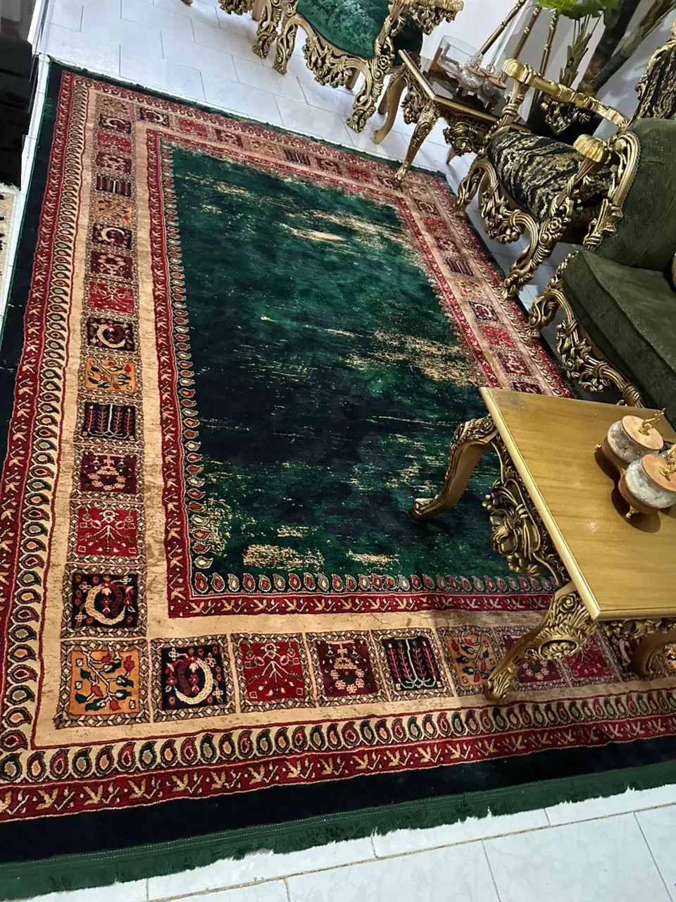 فرش ۶ متری ۷۰۰ شانه کاشان تازه خریدم|فرش|تهران, ستارخان|دیوار